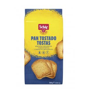 Pan tostado Tostas-Fette biscottate 260g Schar