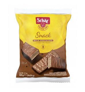 Snack barritas de chocolate 3x35g Schar