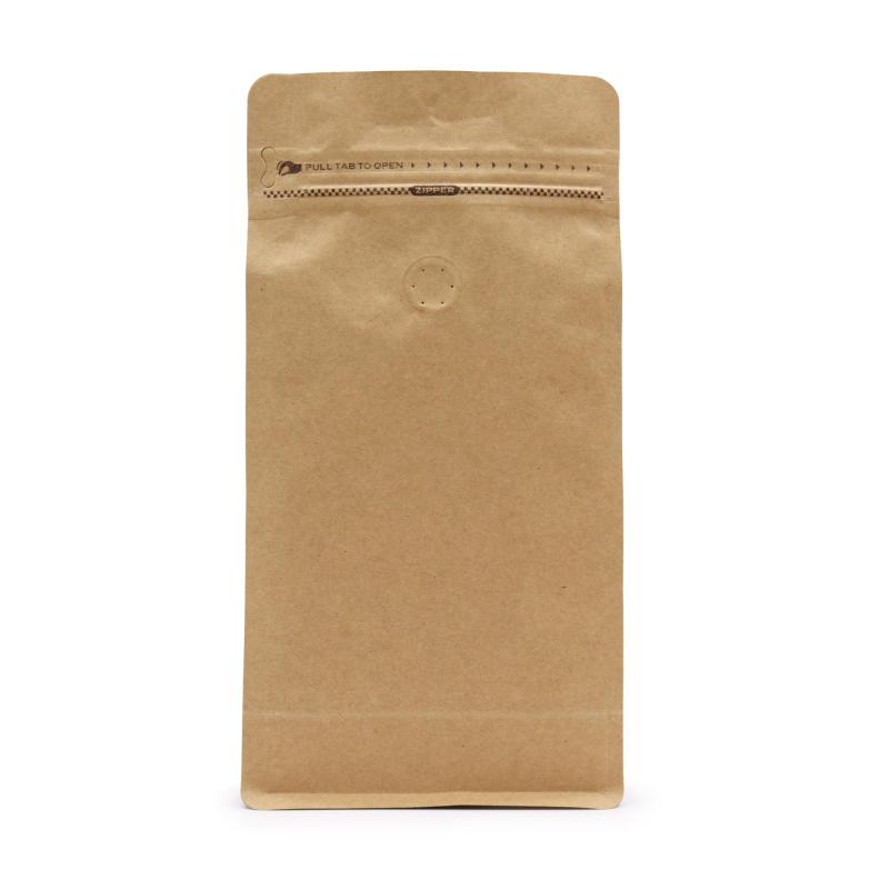 Bolsa de Café Mediana con Ventana - 13.5x26.5cm (500gm)