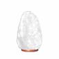 Lámpara de Sal del Himalaya de Cristal de Roca - & Base apx 3-5kg