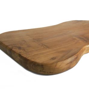 Tabla de cortar de teca - 50cm
