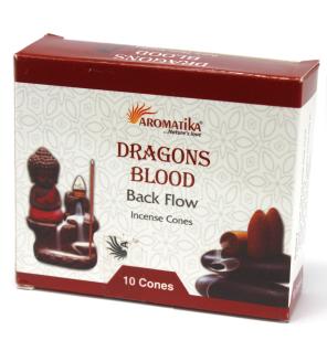 Conos de Incienso Reflujo Aromatika - Sangre de Dragon