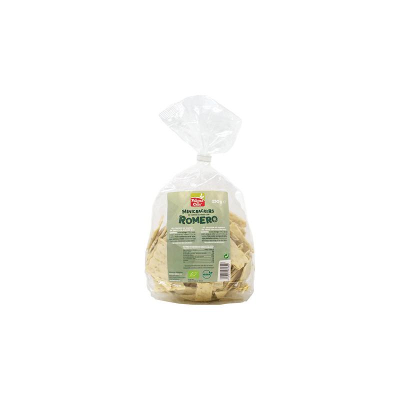 Mini crakacers de trigo con romero Bio 250g La Finestra sul Cielo