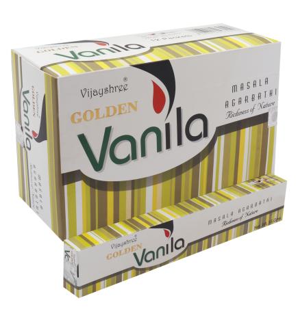 15 g de incienso de vainilla dorada