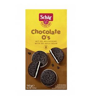 Galletas O's de chocolate 165g Schar