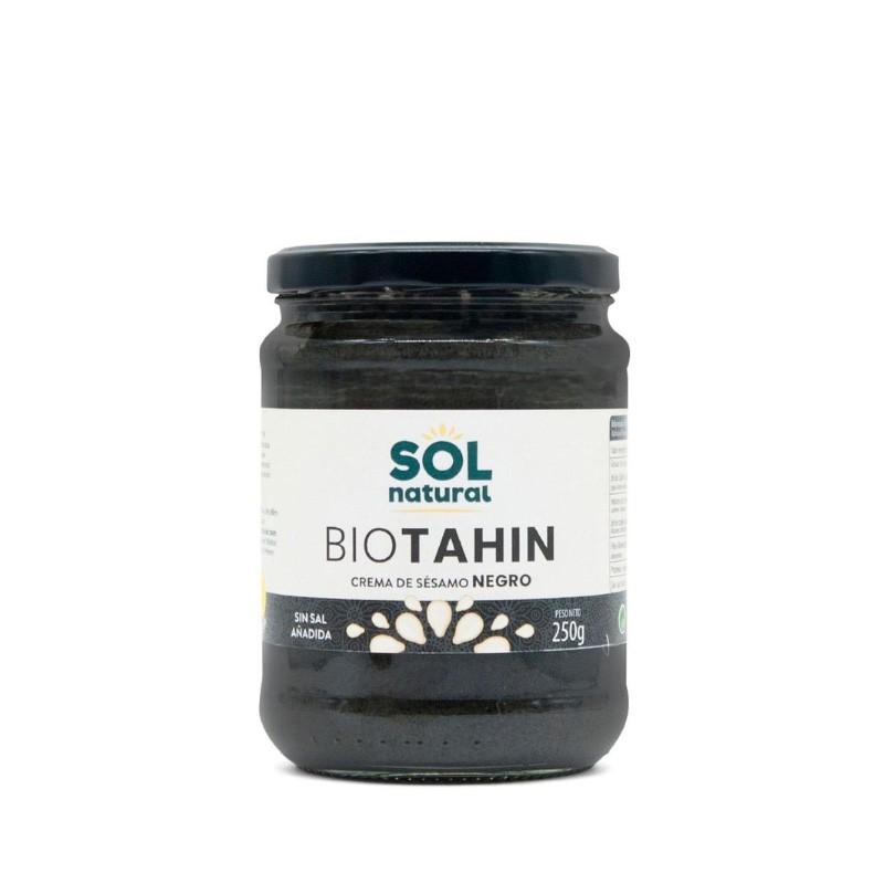 Tahin Negro crema de sesamo negro bio 250g Sol Natural Tahin Negro crema de sesamo negro bio 250g Sol Natural