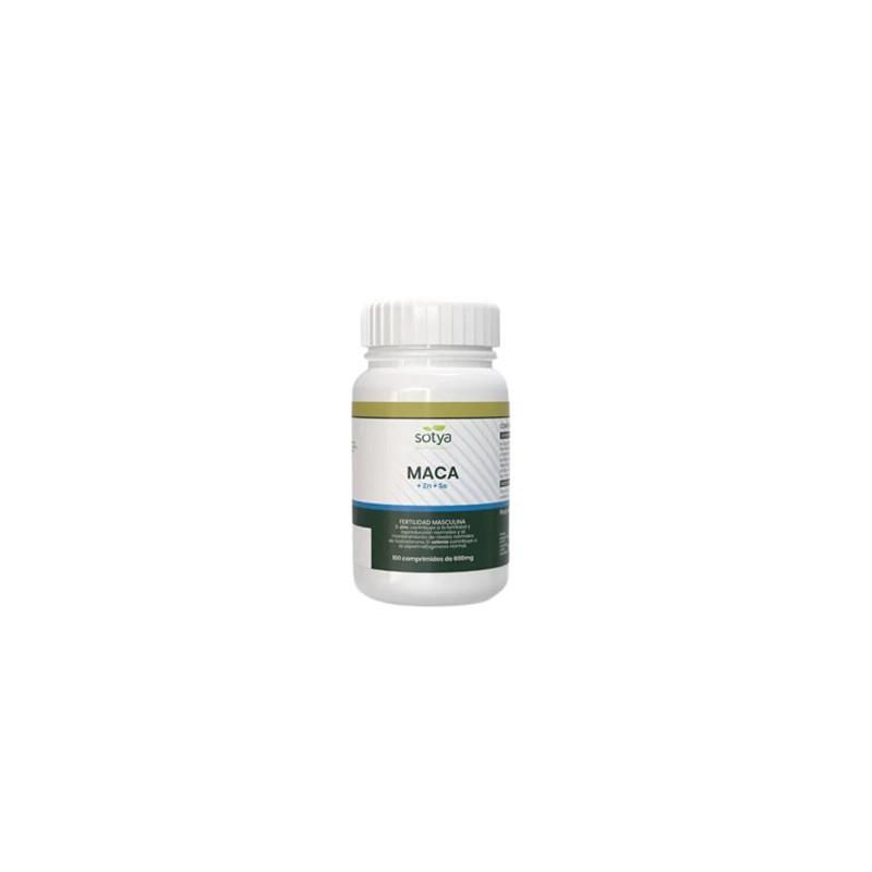 Maca+Zinc+Selenio 600mg 100 comprimidos Sotya