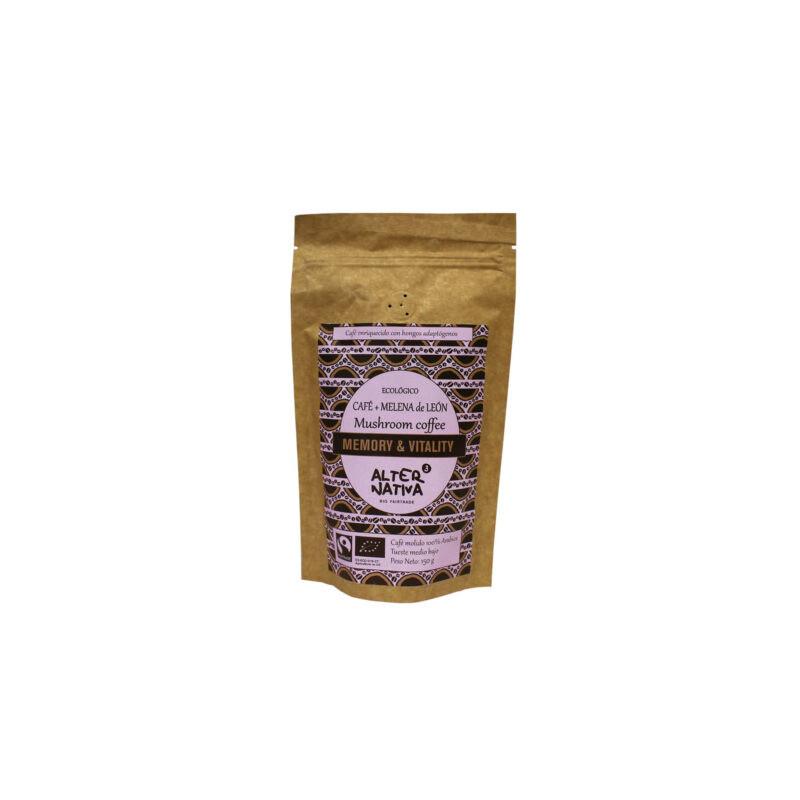 Cafe con Melena de Leon molido Bio 150g Alternativa3