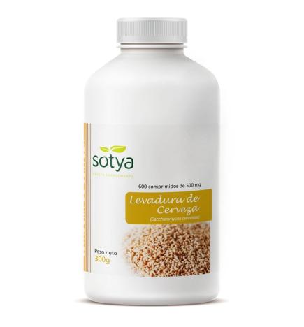 Levadura de cerveza 500 mg 600 comprimidos Sotya