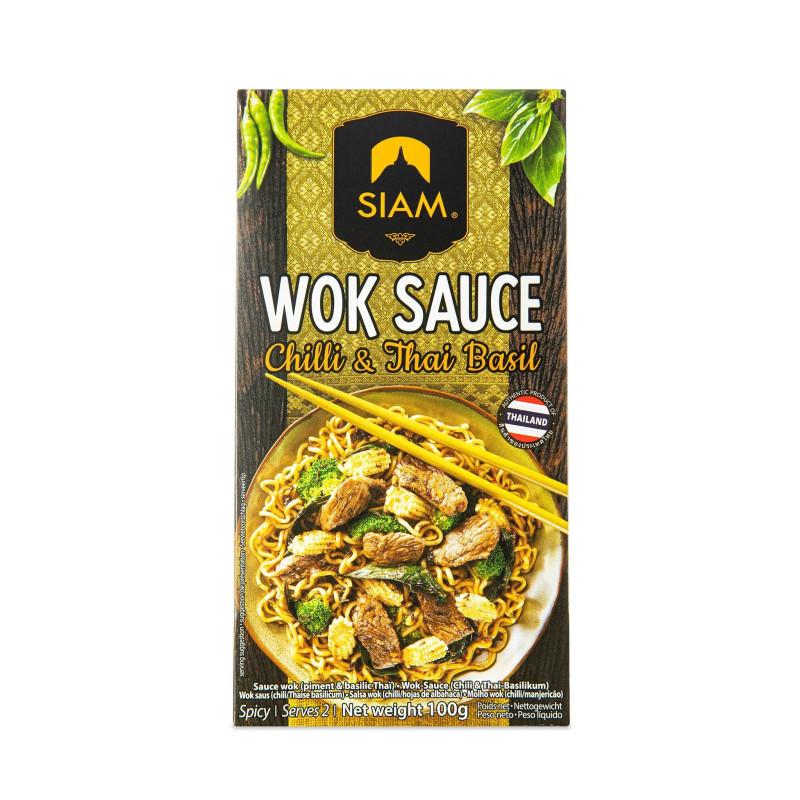 Salsa Wok Chili & Thai Basil 100g deSIAM