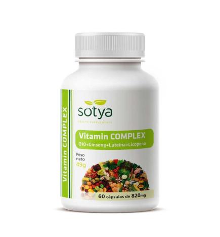 Vitamin complex 820mg 60 capsulas Sotya