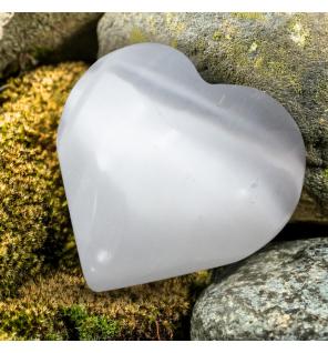 Corazón Selenita - 5-6 cm