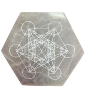 Placa de Carga Hexagonal 18cm - Dirección y Decisión