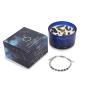 Vela de Cristal del Zodiaco con Pulsera de Piedras Preciosas - Tauro