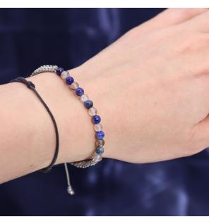Vela de Cristal del Zodiaco con Pulsera de Piedras Preciosas - Tauro
