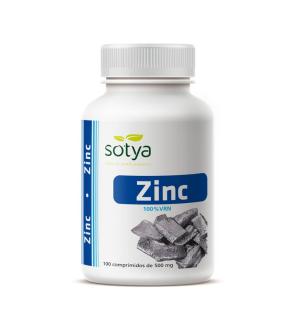 Zinc 500mg 100 comprimidos Sotya