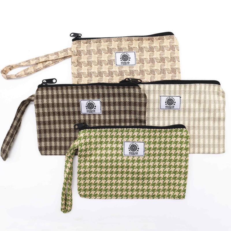 Bolsitas y lazos blandos y naturales para regalo - (Aleatorio) -20x13cm