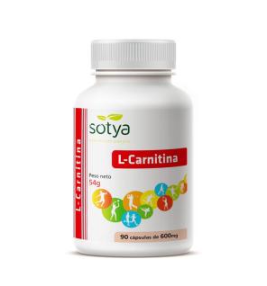 L-carnitina 600mg 90 capsulas Sotya