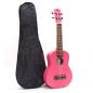 Ukelele Artesanal - Acabado Rosa Brillante (4 Cuerdas)