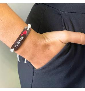Pulseras de la Amistad Hechas a Mano - Amigos con Estampado de Coco (surtido)
