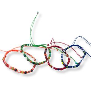 Pulseras de la Amistad Hechas a Mano - Mini Cuentas Forever (surtido)
