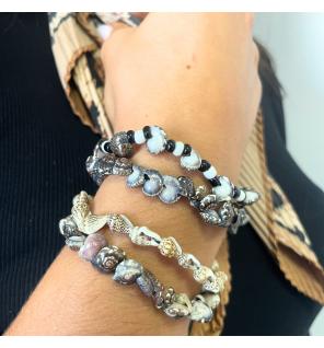 Pulseras de la Amistad Hechas a Mano - Mini Conchas de Playa Besti (surtido)