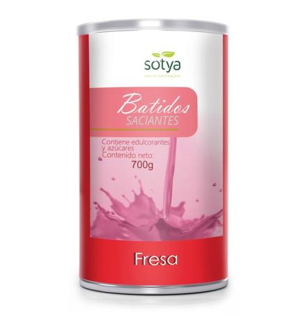 Batido saciante de fresa 700g Sotya