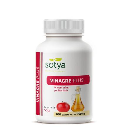 Vinagre de manzana plus 550mg 100 capsulas Sotya