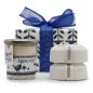 Set de Regalo: Bombas de baño Sal Marina y Musgo & Dolly Azul + Vela de Violeta de Parma
