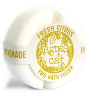 Set de Regalo: Bombas de baño de Windermere & Cítricos + Vela de Luna de Terciopelo
