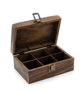 Caja de Té Tallada (9 compartimentos)