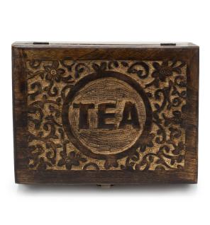 Caja de Té Tallada (12 compartimentos)