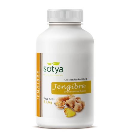 Jengibre 430mg 120 capsulas Sotya