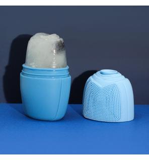 Rodillos de Hielo de Silicona para el Rostro - Azul