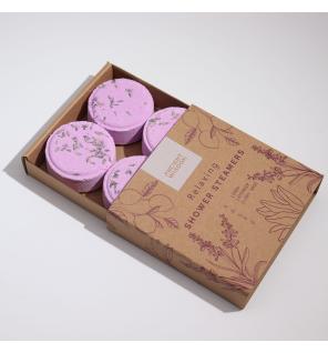 Pastillas de Ducha Zen - Cuarteto de Bienestar Terapéutico - Relajante