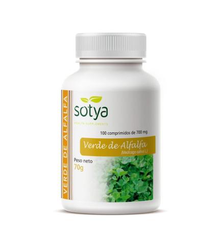 Alfalfa 700mg 100 comprimidos Sotya