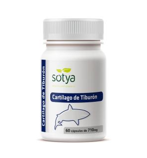 Cartilago de tiburon 710mg 60 capsulas Sotya