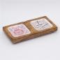 Bandeja doble 20x10x2.5cm - HOP HARE