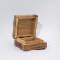 Caja cuadrada esmaltada pequeña 10x10x4,2cm - Ojo - HOP HARE