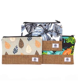 Neceseres Tropicales Grandes (Aleatorio) - 26 x 17 cm