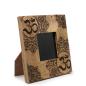 Pequeño Marco de Madera de Mango (para 10x15cm) 20x20x2cm - Mandala Negro