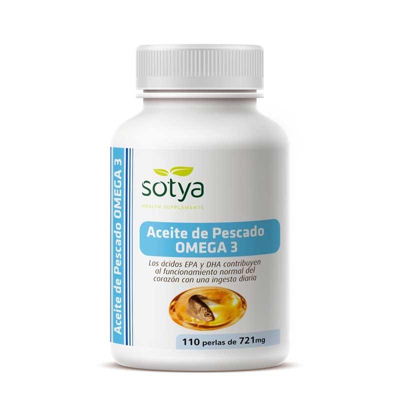 EPA Aceite de pescado Omega3 721mg 110 perlas Sotya