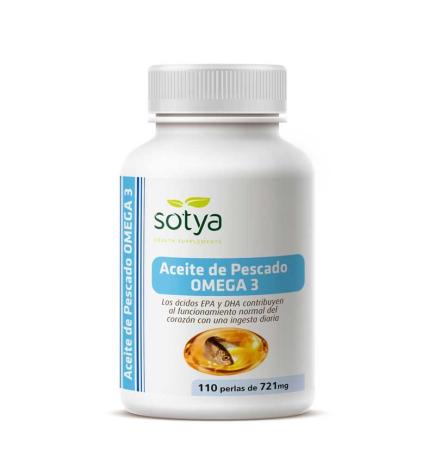 EPA Aceite de pescado Omega3 721mg 110 perlas Sotya