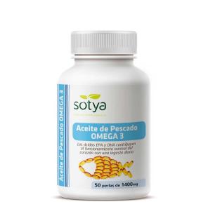 EPA Aceite de pescado Omega3 1400mg 50 perlas Sotya