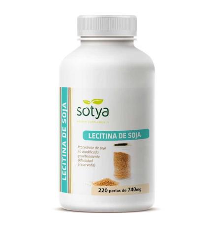 Lecitina de soja 740mg 220 perlas Sotya