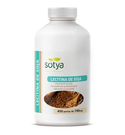 Lecitina de soja 740mg 450 perlas Sotya