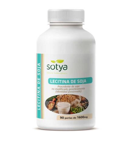 Lecitina de soja 1600mg 90 perlas Sotya