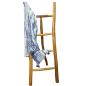 Colección Nómada Sari Mediterráneo - Pareo - Azul Teñido Anudado & Estampado