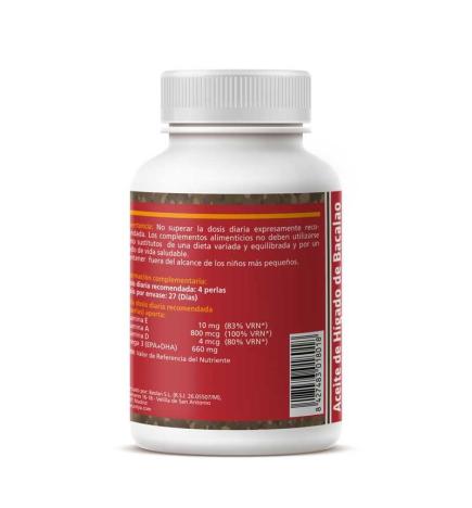 Aceite de higado de bacalao 685mg 110 perlas Sotya