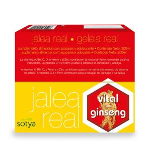 Jalea real vital con ginseng 20 viales Sotya